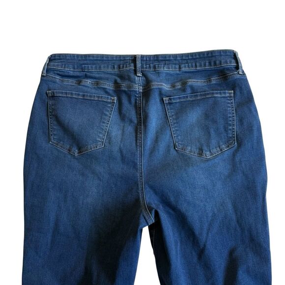 NYDJ Slim Bootcut Denim Blue Jeans Gratitude Sz 16 - Picture 5 of 12